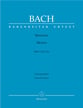 Motets BWV 225-230 SATB Full Score cover
